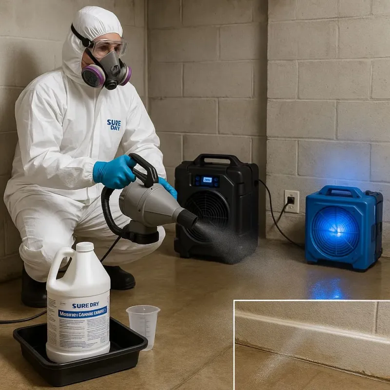 Sanitization and Odor Removal process in Greene, ME