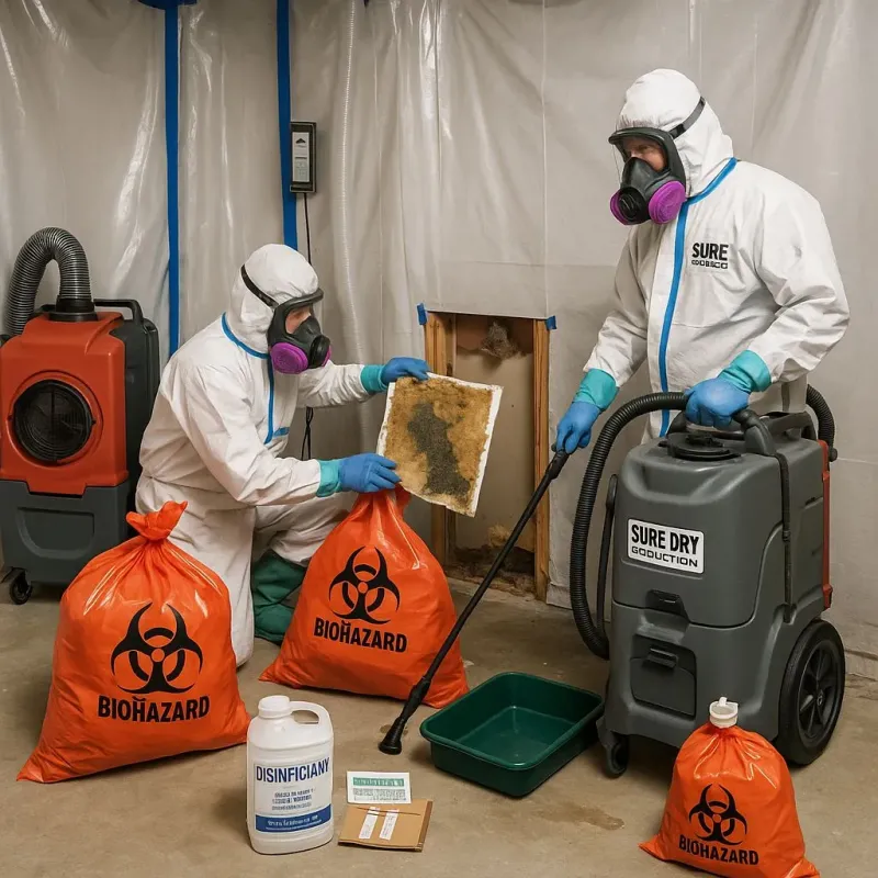 Contaminated Water Handling Protocols process in Greene, ME
